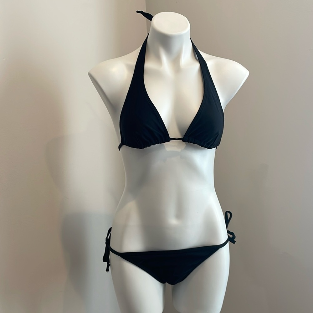 Black Women's Bikini Set Sz XS